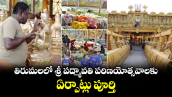 తిరుమలలో శ్రీ పద్మావతి పరిణయోత్సవాలకు ఏర్పాట్లు పూర్తి