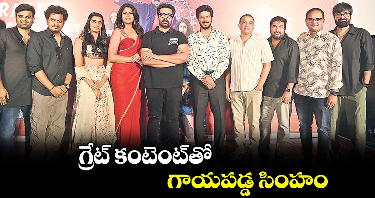 గ్రేట్ కంటెంట్‌‌తో గాయపడ్డ సింహం