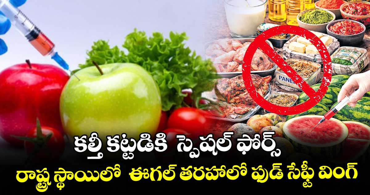 కల్తీ కట్టడికి  స్పెషల్‌‌‌‌ ఫోర్స్‌‌‌‌.. రాష్ట్ర స్థాయిలో  ఈగల్ తరహాలో ఫుడ్ సేఫ్టీ వింగ్