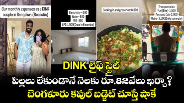 DINK లైఫ్ స్టైల్: పిల్లలు లేకుండానే నెలకు రూ.82వేలు ఖర్చా? బెంగళూరు కపుల్ బడ్జెట్ చూస్తే షాకే