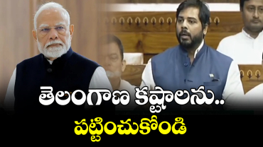 తెలంగాణ కష్టాలను పట్టించుకోండి: ఎంపీ వంశీకృష్ణ