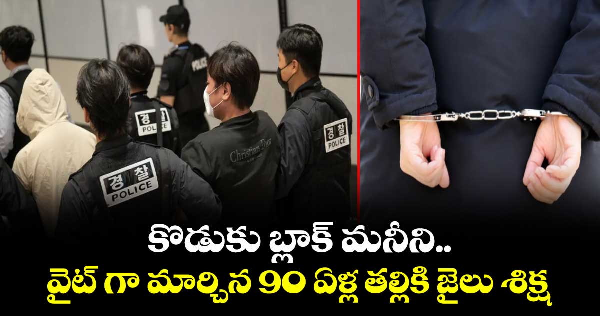 కొడుకు బ్లాక్ మనీని.. వైట్ గా మార్చిన 90 ఏళ్ల తల్లికి జైలు శిక్ష