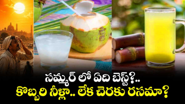 సమ్మర్ లో ఏది బెస్ట్? కొబ్బరి నీళ్లా? లేక చెరకు రసమా? వాస్తవాలు ఇవే!