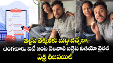 బిల్డప్ టెక్కీలకు బుద్ధి వచ్చేలా.. బెంగళూరు ఐటీ జంట నెలవారీ బడ్జెట్ వీడియో వైరల్: వెర్రీ రీజనబుల్