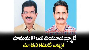 హనుమకొండ టీయూడబ్ల్యూజే నూతన కమిటీ ఎన్నిక 