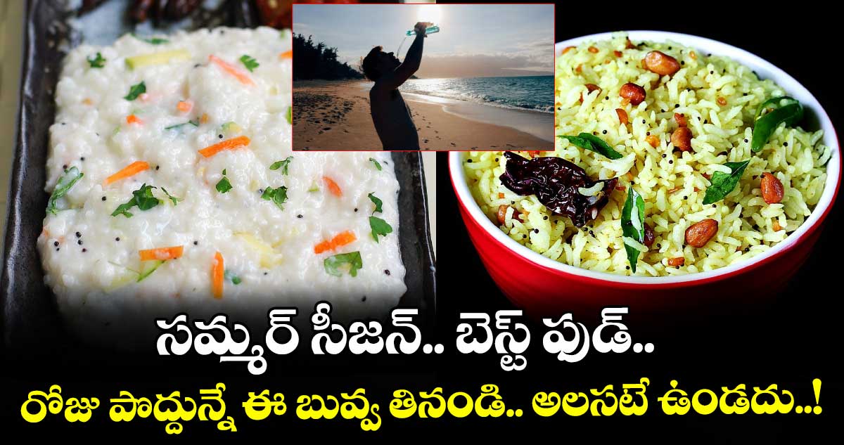 సమ్మర్ సీజన్.. బెస్ట్ ఫుడ్.. రోజు పొద్దున్నే ఈ బువ్వ తినండి.. అలసటే ఉండదు..!