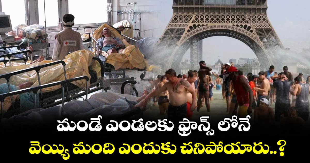 మండే ఎండలకు ఫ్రాన్స్ లోనే వెయ్యి మంది ఎందుకు చనిపోయారు..?