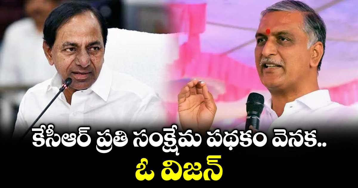 కేసీఆర్ ప్రతి సంక్షేమ పథకం వెనక ఓ విజన్: హరీష్ రావు