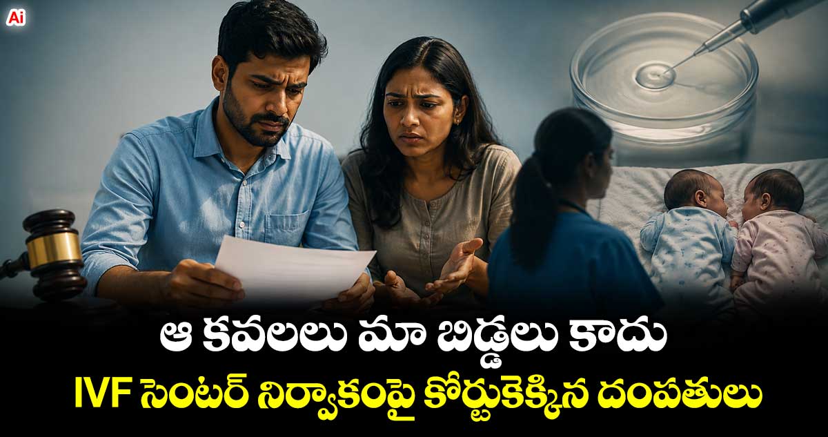 ఆ కవలలు మా బిడ్డలు కాదు.. IVF సెంటర్ నిర్వాకంపై కోర్టుకెక్కిన దంపతులు