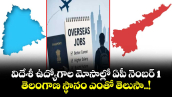 విదేశీ ఉద్యోగాల మోసాల్లో ఏపీ నెంబర్ 1, తెలంగాణ స్థానం ఎంతో తెలుసా..!