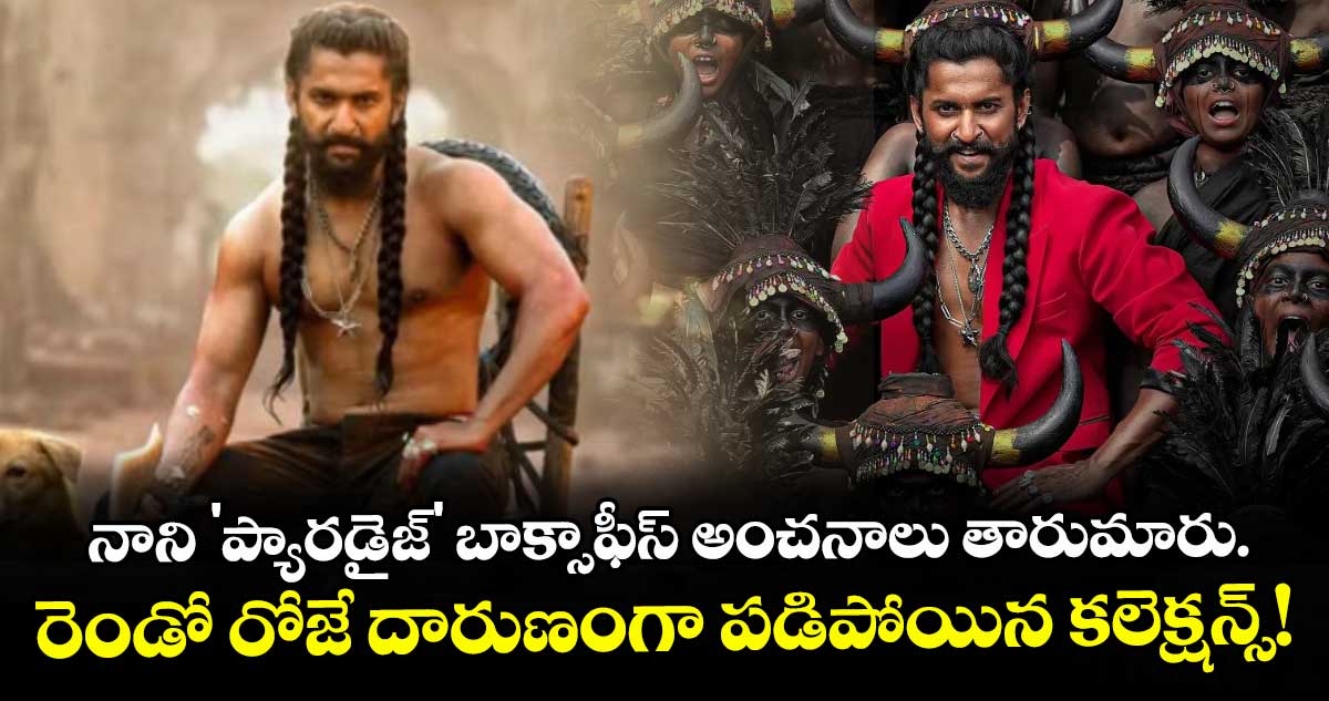 నాని 'ప్యారడైజ్' బాక్సాఫీస్ అంచనాలు తారుమారు.. రెండో రోజే దారుణంగా పడిపోయిన కలెక్షన్స్!