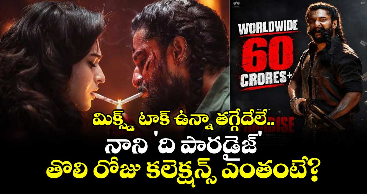The Paradise Day 1 Box Office : మిక్స్డ్ టాక్ ఉన్నా తగ్గేదేలే.. నాని 'ది పారడైజ్' తొలి రోజు కలెక్షన్స్ ఎంతంటే?
