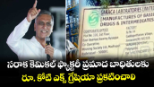 సరాక కెమికల్ ఫ్యాక్టరీ ప్రమాద బాధితులకు రూ. కోటి ఎక్స్ గ్రేషియా ప్రకటించాలి: హరీష్ రావు 