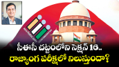 వెలుగు స్పెషల్: సీఈసీ చట్టంలోని సెక్షన్ 16  రాజ్యాంగ పరీక్షలో నిలుస్తుందా? 